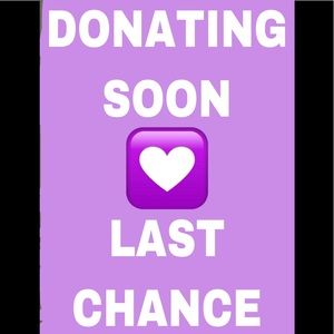 💟DONATING SOON💟